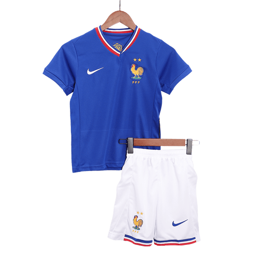 Kids France Home Kit Euro 2024