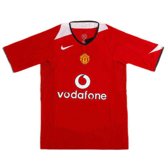v.Nistelrooy #10 Retro Manchester United Home Jersey 2004/06