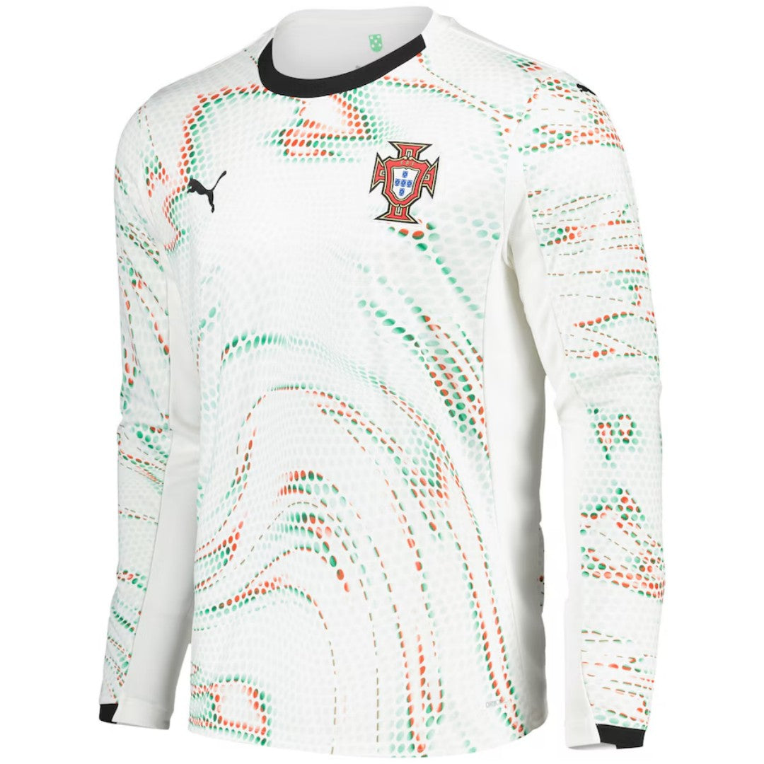 Portugal Away Long Sleeve Replica Jersey 2025