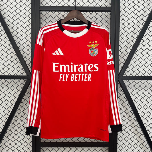 Benfica FC 25/26 Home Long-Sleeve Jersey