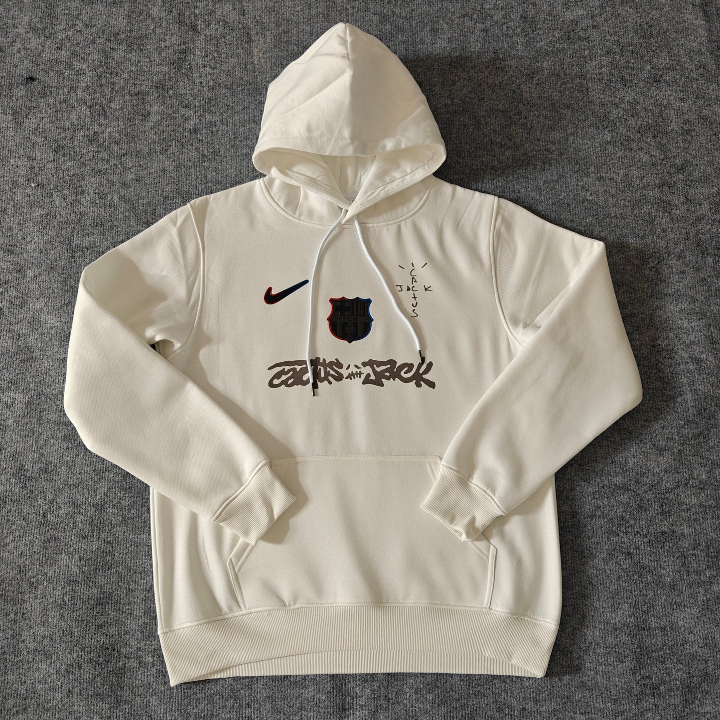 Cactus Jack FC Barcelona Hoodies 2