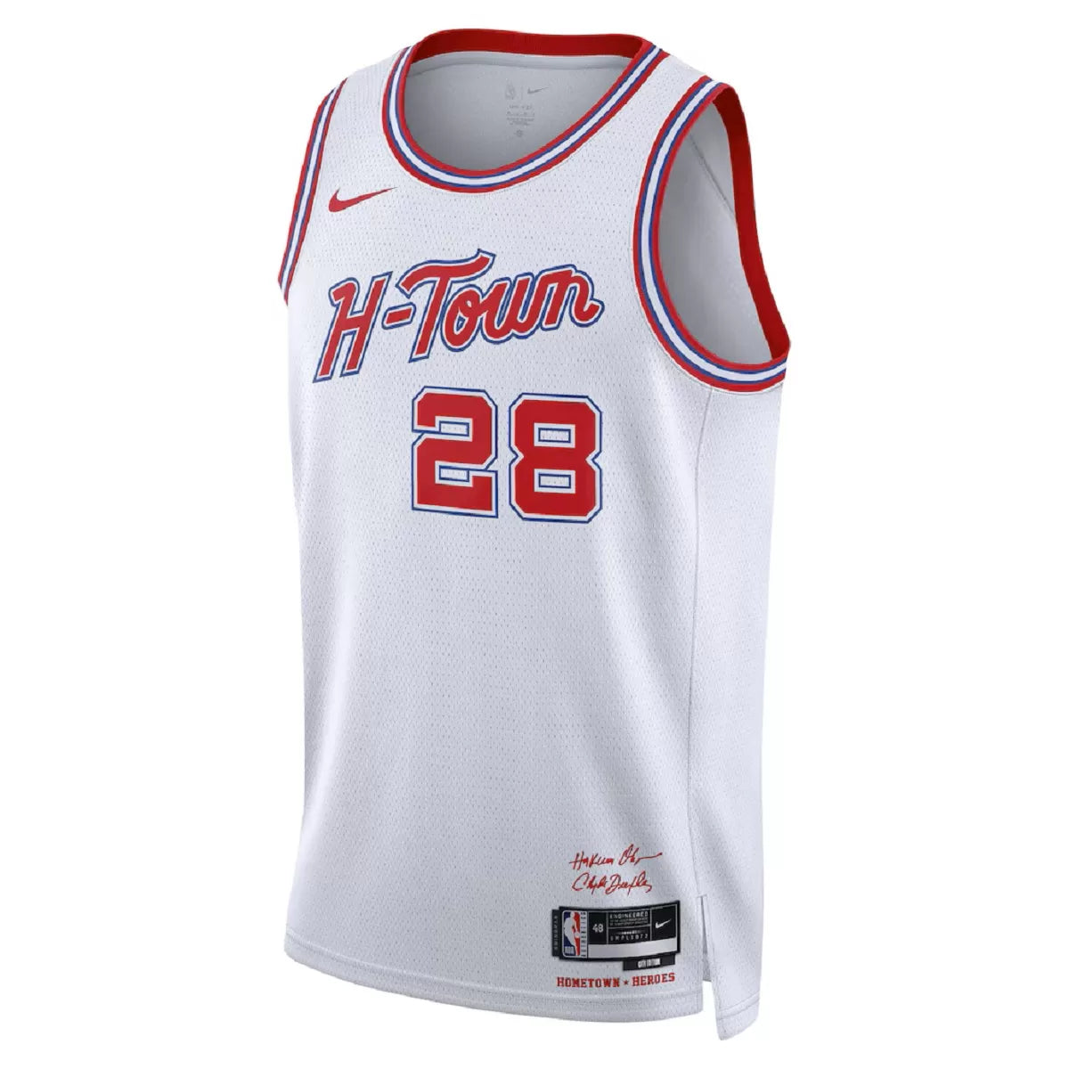 Men's Houston Rockets Alperen Şengün White Swingman Jersey 2025/26 - City Edition