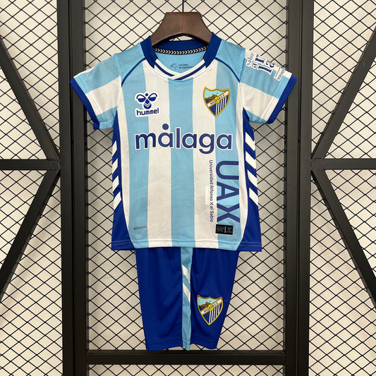 25/26 Málaga Home Kids Size Jersey