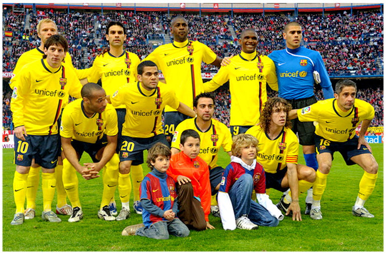 Retro Barcelona Away Jersey 2008/09