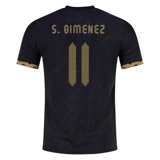 S. GIMENEZ #11 Mexico Third Jersey Gold Cup Player Version 2025