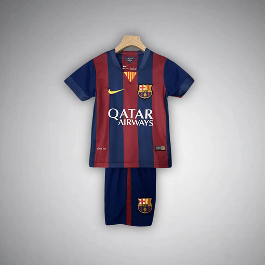14/15 FC Barcelona Home Kids Size Kit