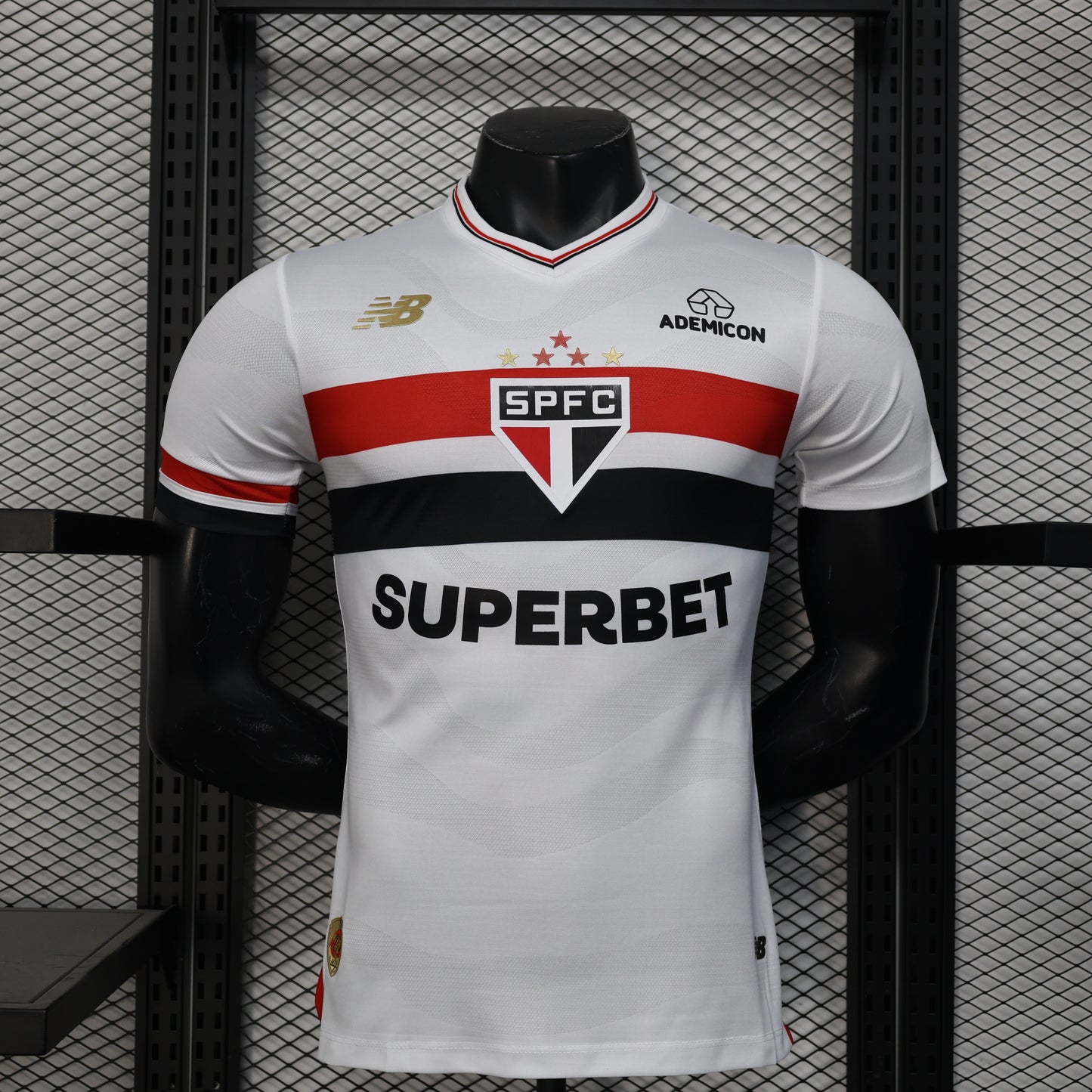 25-26 Sao Paulo FC Home Authentic Jersey