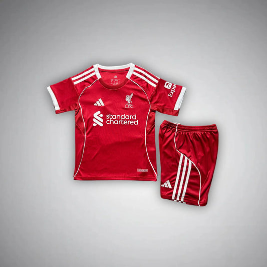 25-26 Liverpool Home Kids Size