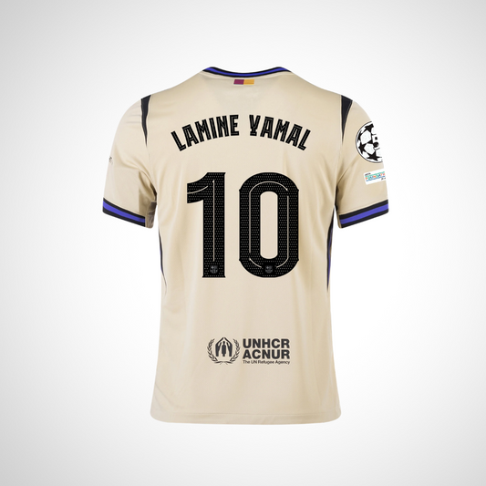 25/26 FC Barcelona Away LAMINE YAMAL 10 Fan Jersey
