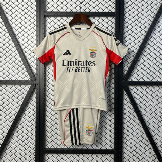 25/26 SLB Benfica Away Kids Size Jersey