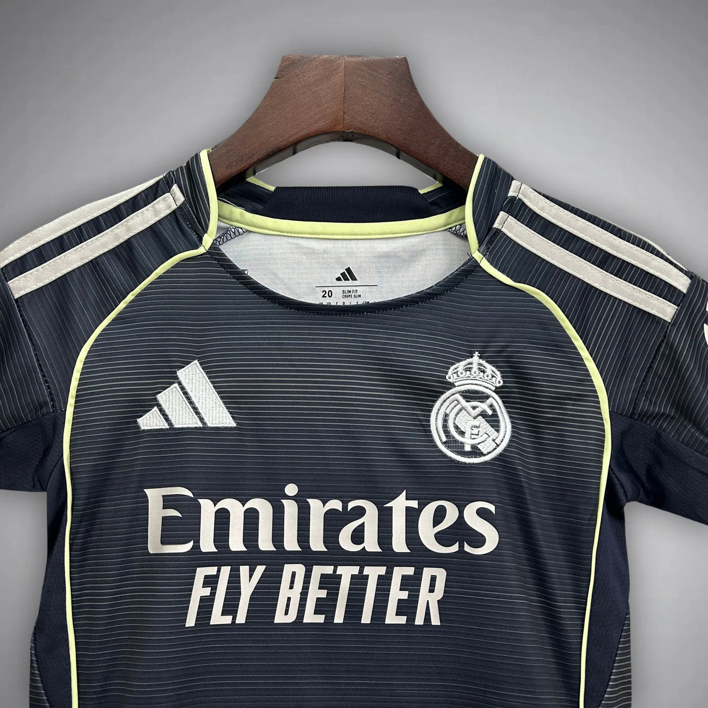 Real Madrid 2025/26 Away Kids Size Jersey Set