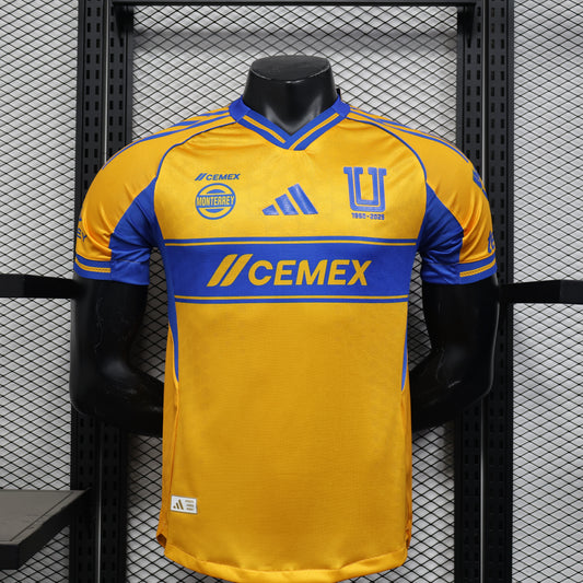 25-26 Tigres Home Authentic Jersey