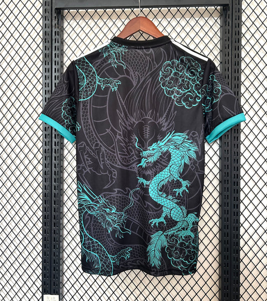Real Madrid Teal Dragon Premium Jersey