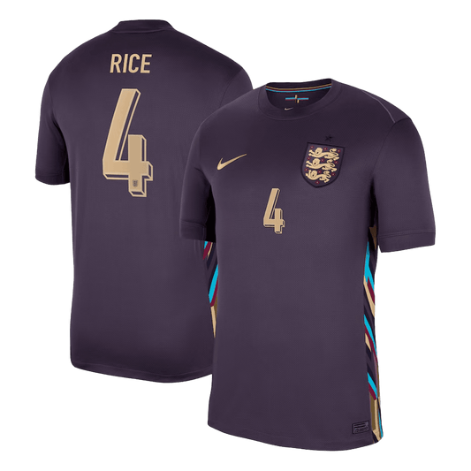 RICE #4 England Away Jersey 2024 FV