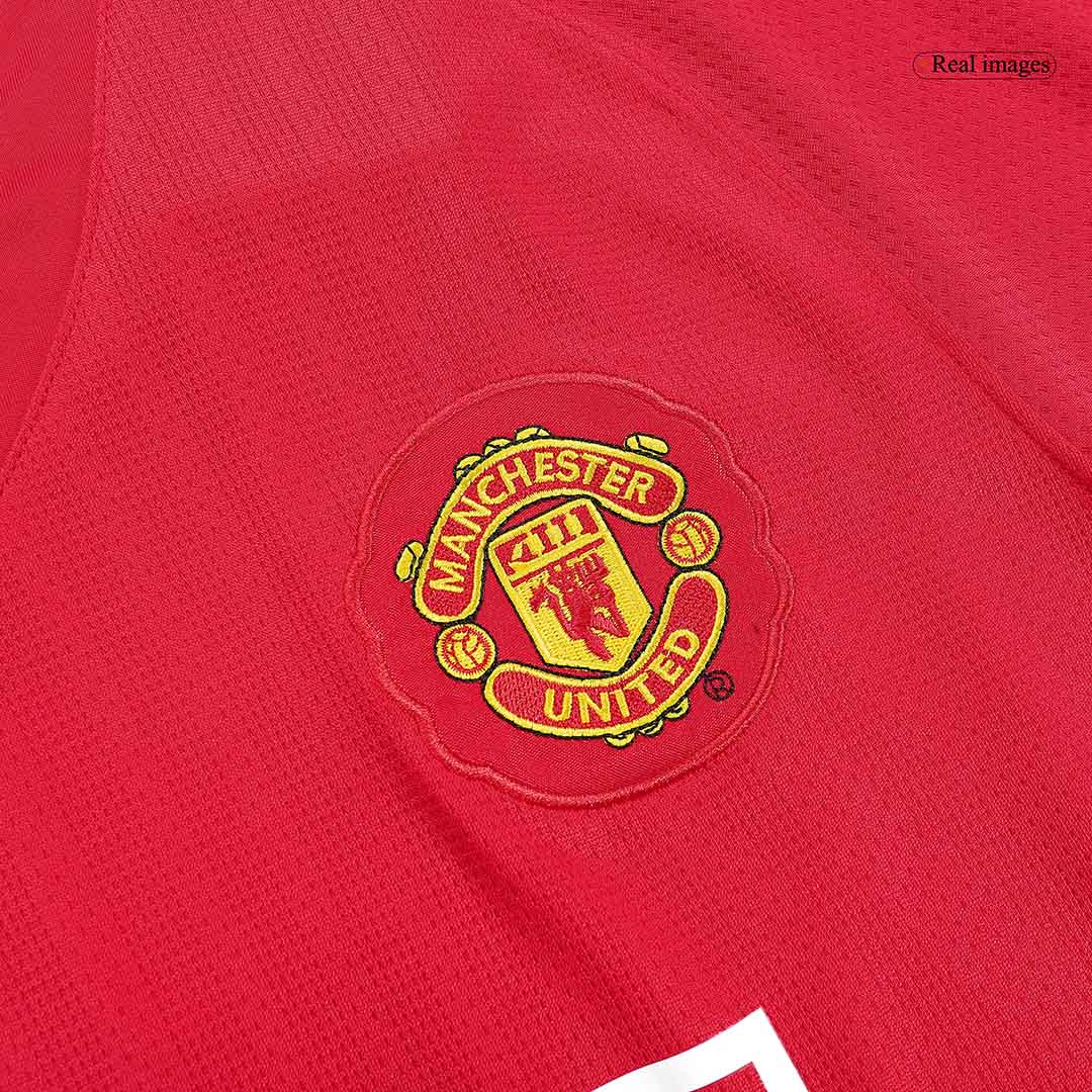 RONALDO #7 Retro Manchester United Home Jersey 2007/08