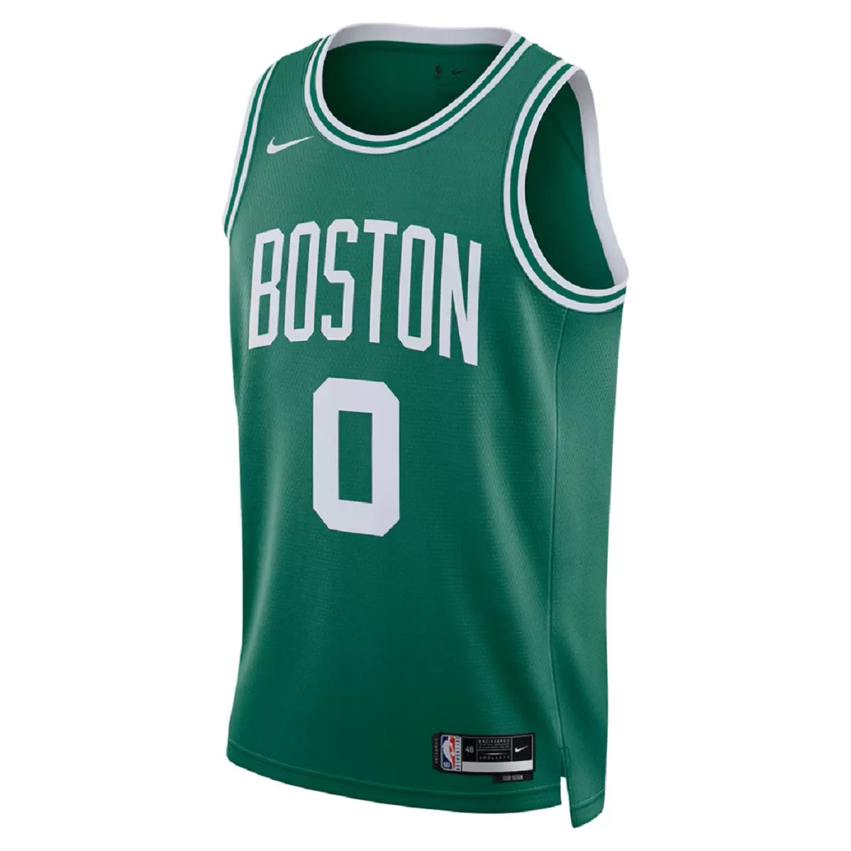 Men's Boston Celtics Jayson Tatum Green Swingman Jersey - Icon Edition