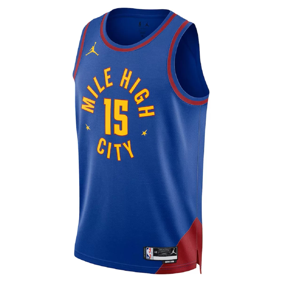 Men's Denver Nuggets Nikola Jokić Blue Swingman Jersey - Statement Edition