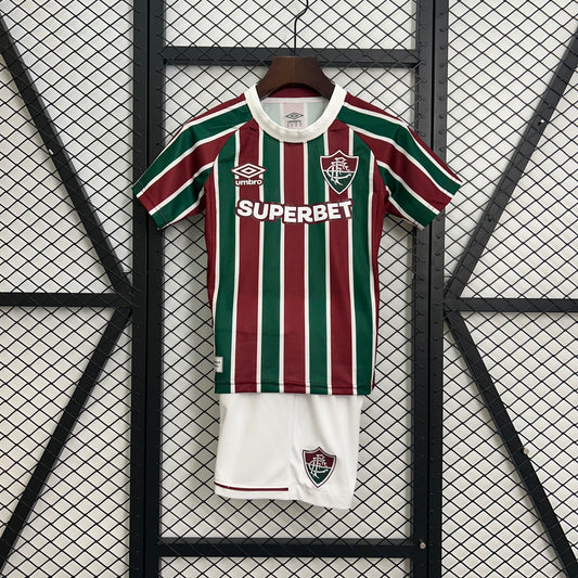 25/26 Fluminense Home Kids Size Jersey