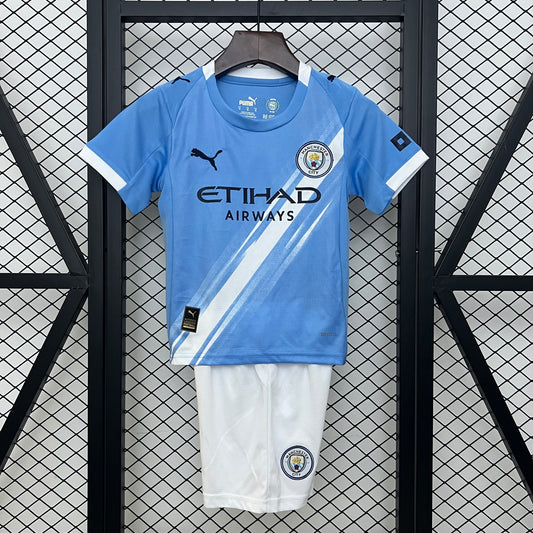 25/26 Manchester City Home Kids Size Jersey