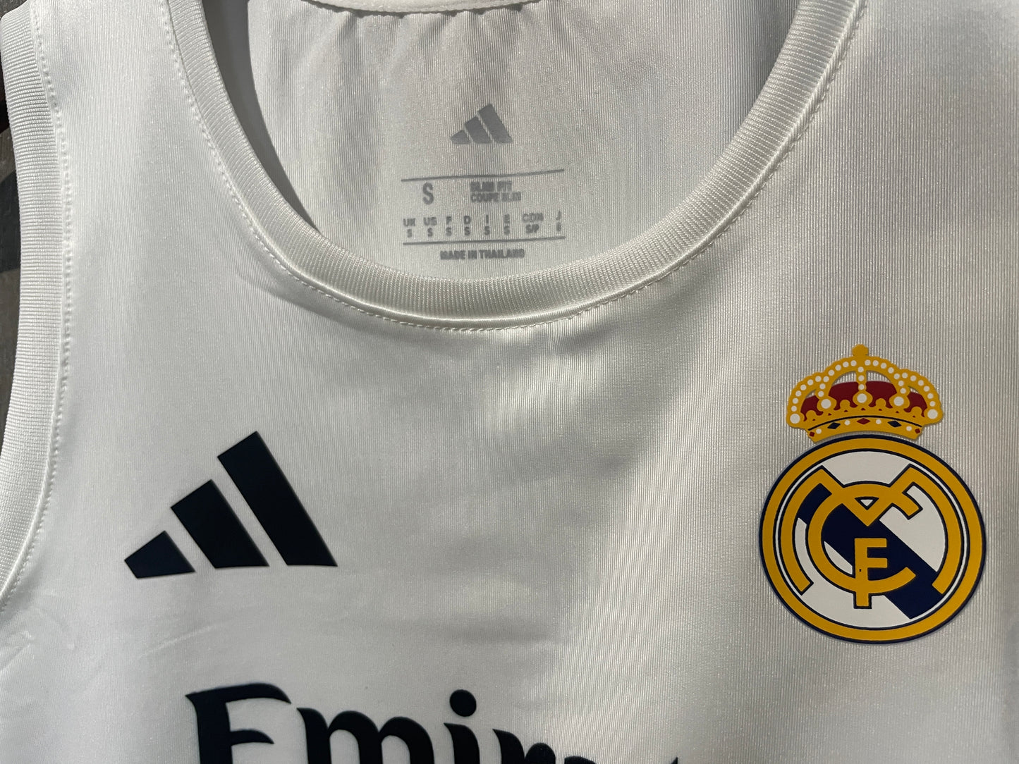 Real Madrid Home Women's Crop-Top