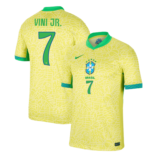 VINI JR. #7 Brazil Home Jersey Copa America 2024 FV