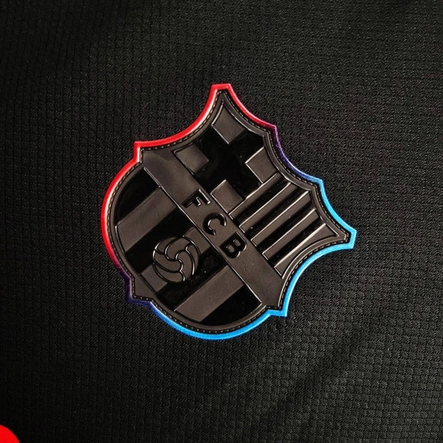 Cactus Jack FC Barcelona x Travis Scott Away Fan/Replica Soccer Jersey 2024/25 - Black