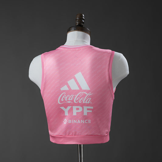 Argentina 2026 Pink Women's Crop Top