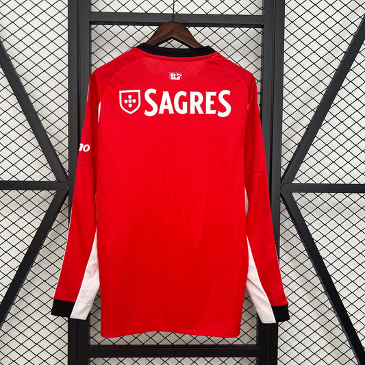 Benfica FC 25/26 Home Long-Sleeve Jersey
