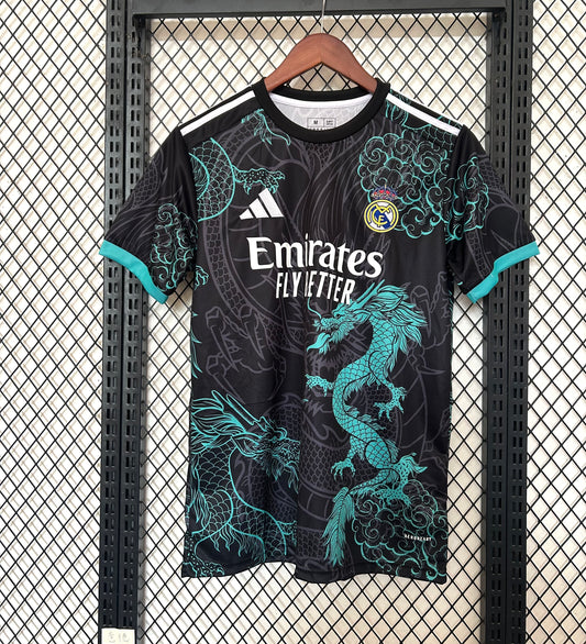 Real Madrid Teal Dragon Premium Jersey