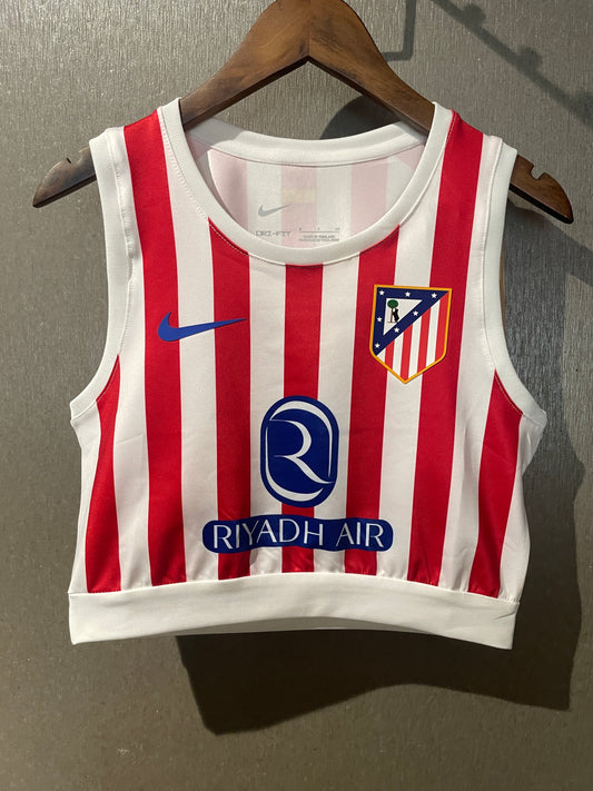 Atletico Madrid Home Women's Crop-Top