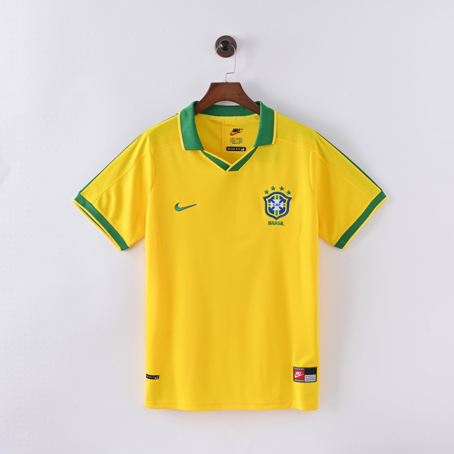 Retro Brazil 1997 Home Jersey