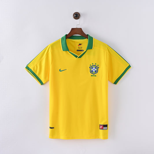 Retro Brazil 1997 Home Jersey