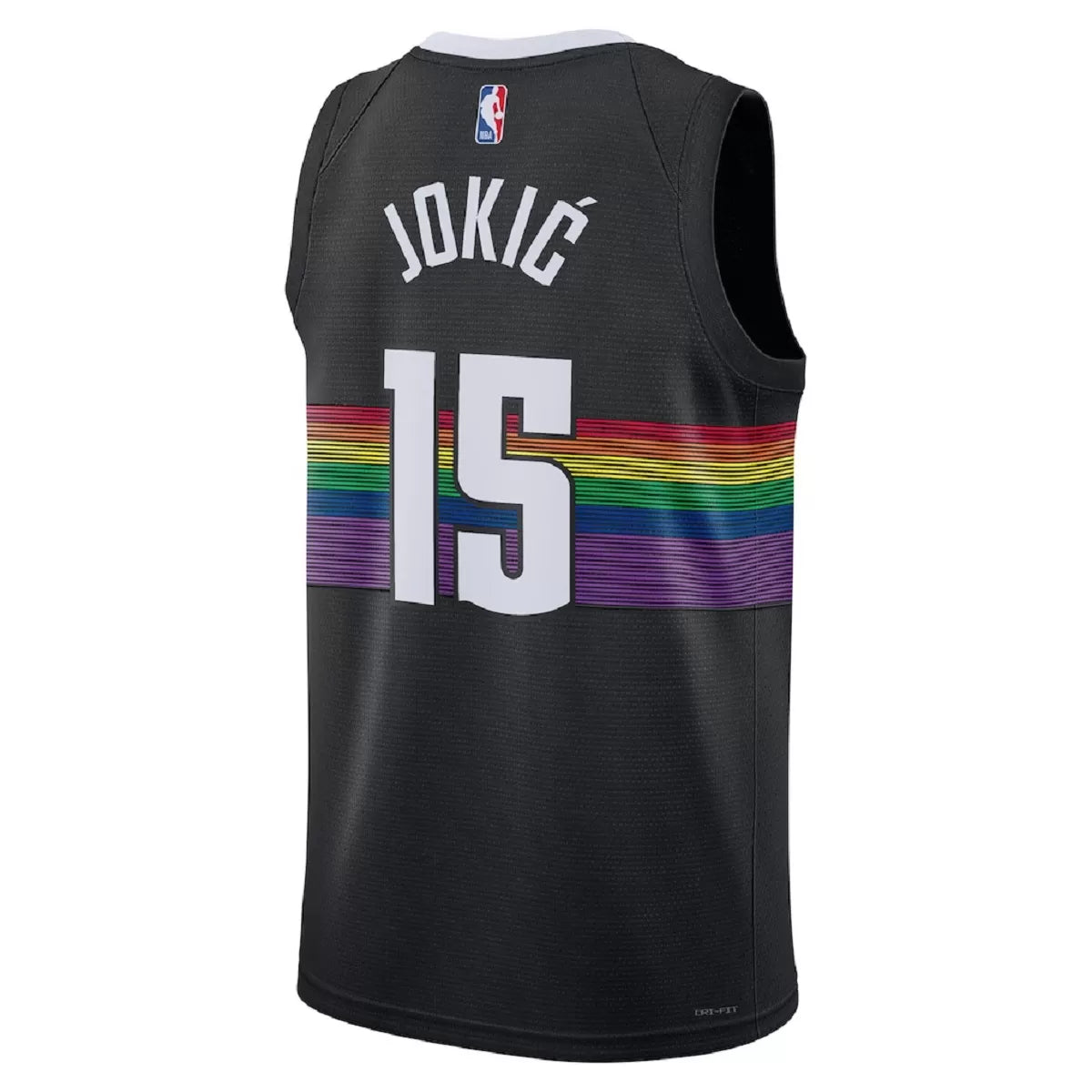 Men's Denver Nuggets Nikola Jokić Black Swingman Jersey 2025/26 - City Edition