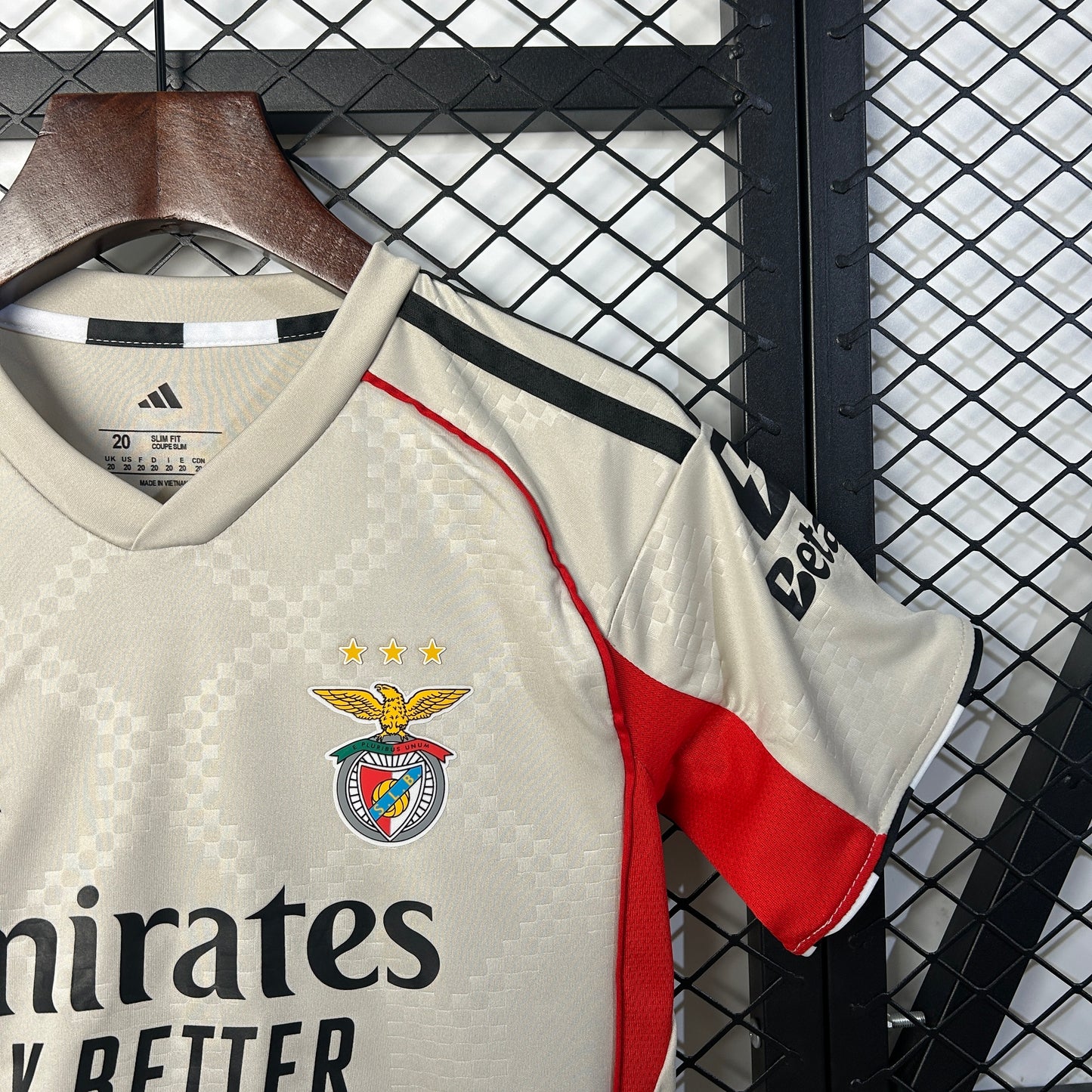 25/26 SLB Benfica Away Kids Size Jersey