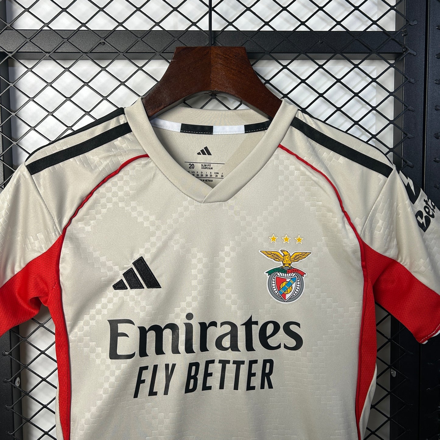 25/26 SLB Benfica Away Kids Size Jersey