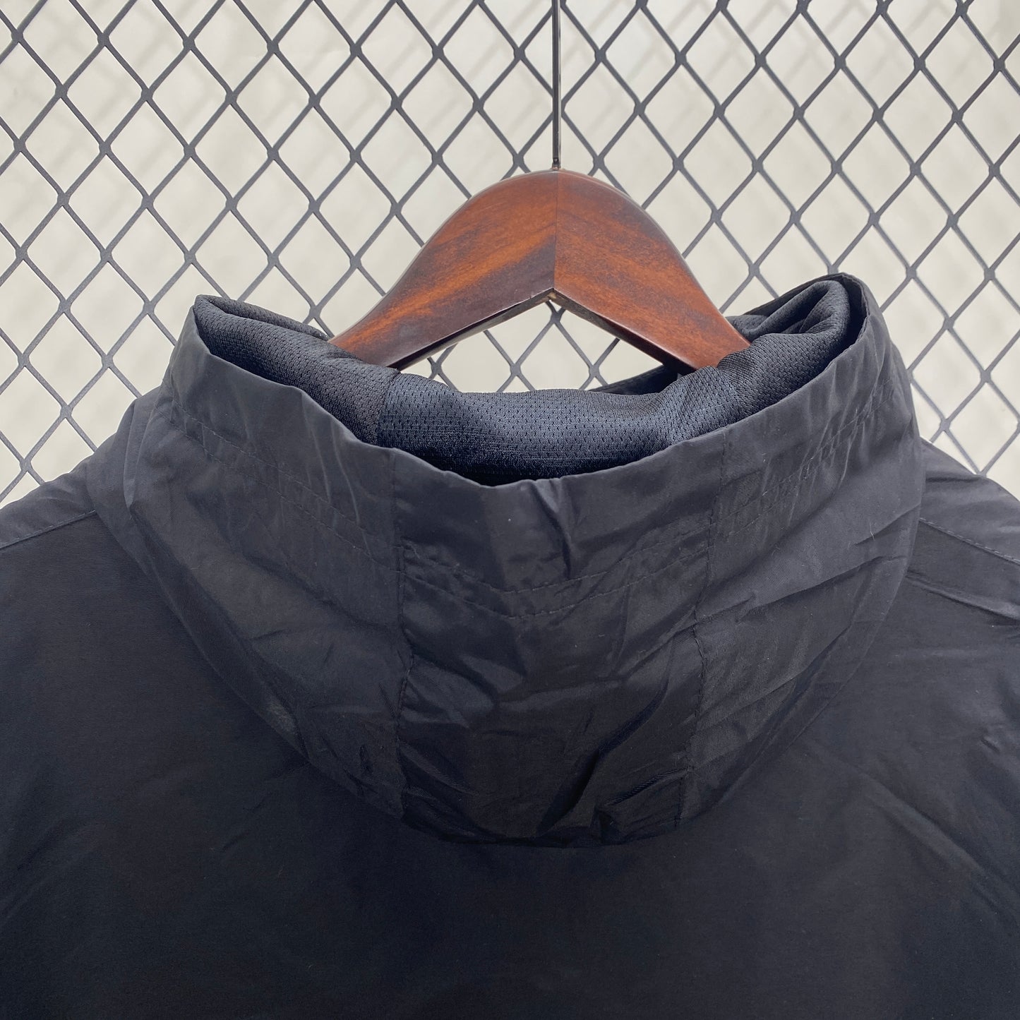 2024/25 Trefoil Black Windbreaker