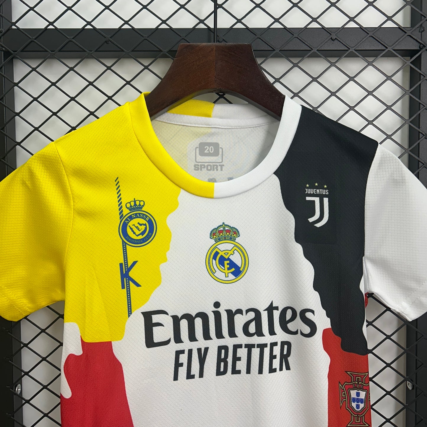 25/26 Cristiano Ronaldo Commemorative Kids Size Jersey