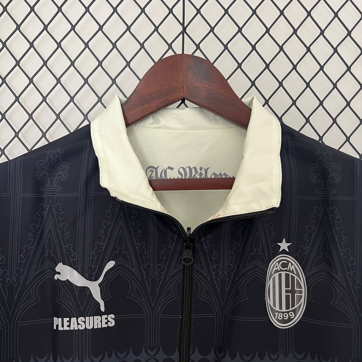 2023/24 AC Milan Trench Coat Reversible