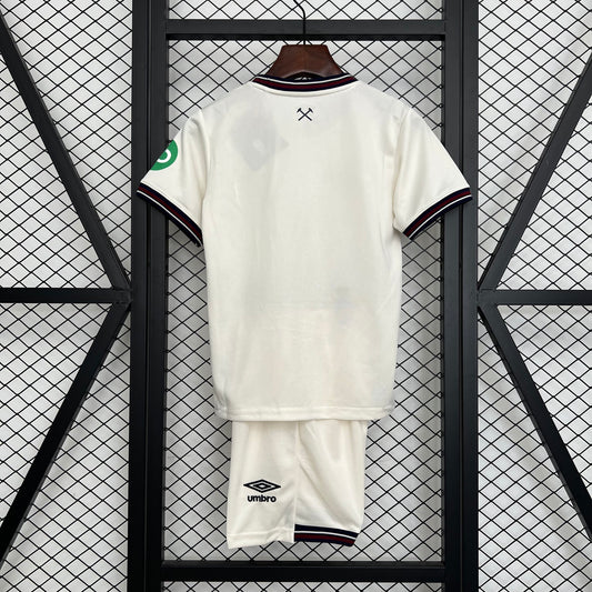 25/26 West Ham United Away Kids Size Jersey