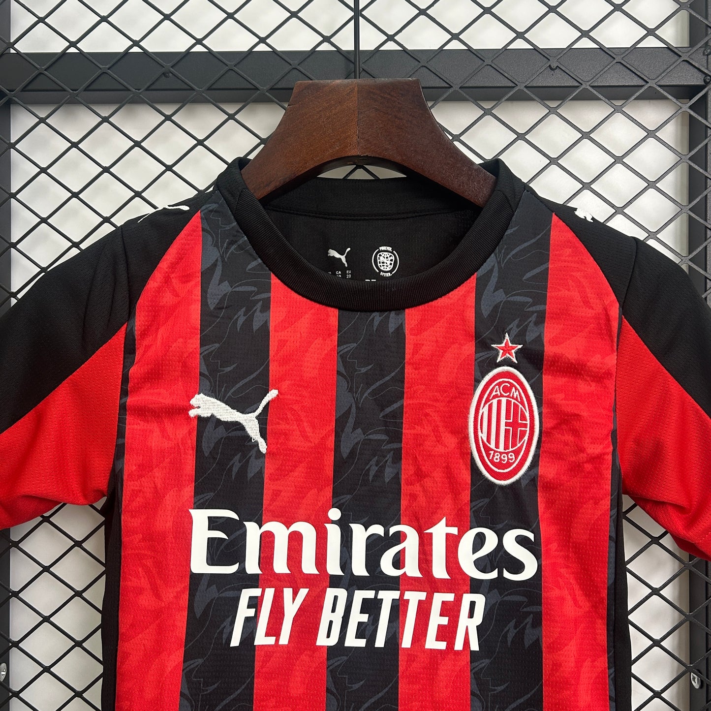25/26 AC Milan Home Kids Size Jersey