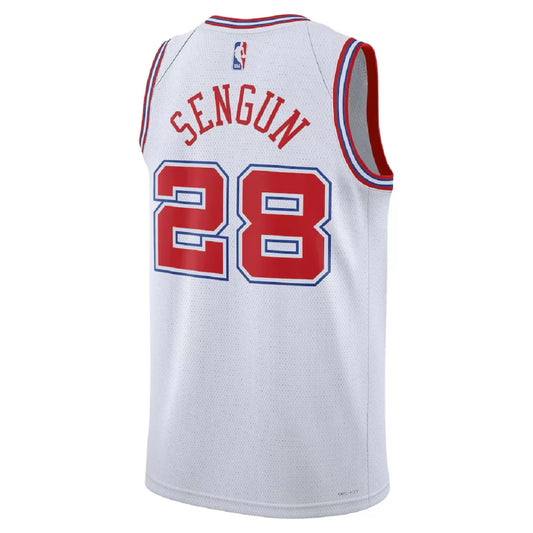 Men's Houston Rockets Alperen Şengün White Swingman Jersey 2025/26 - City Edition