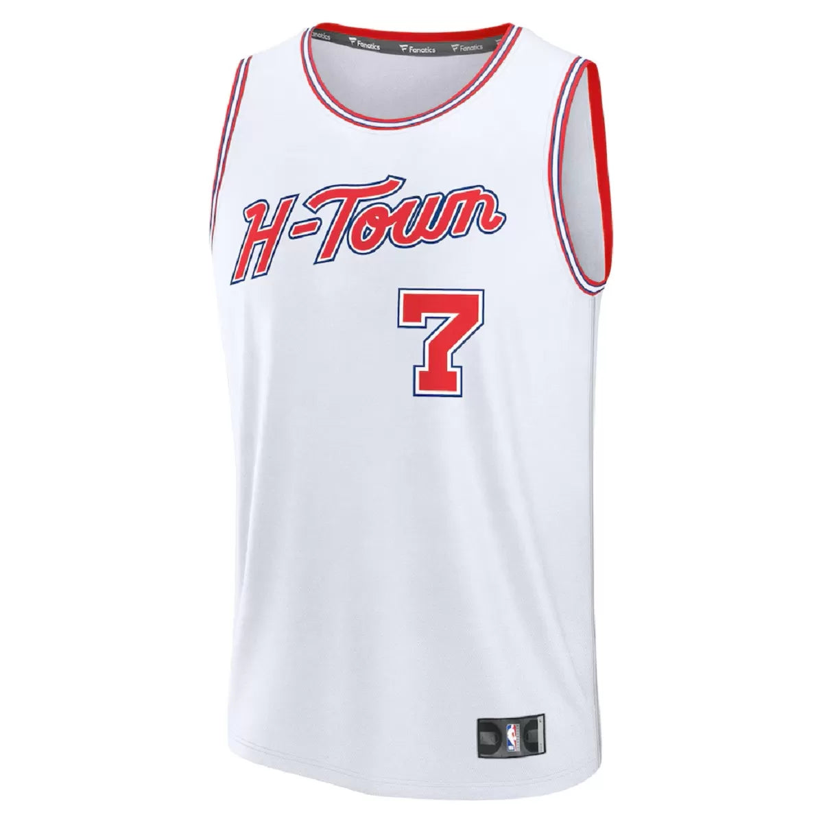 Men's Houston Rockets Kevin Durant White Swingman Jersey 2025/26 - City Edition