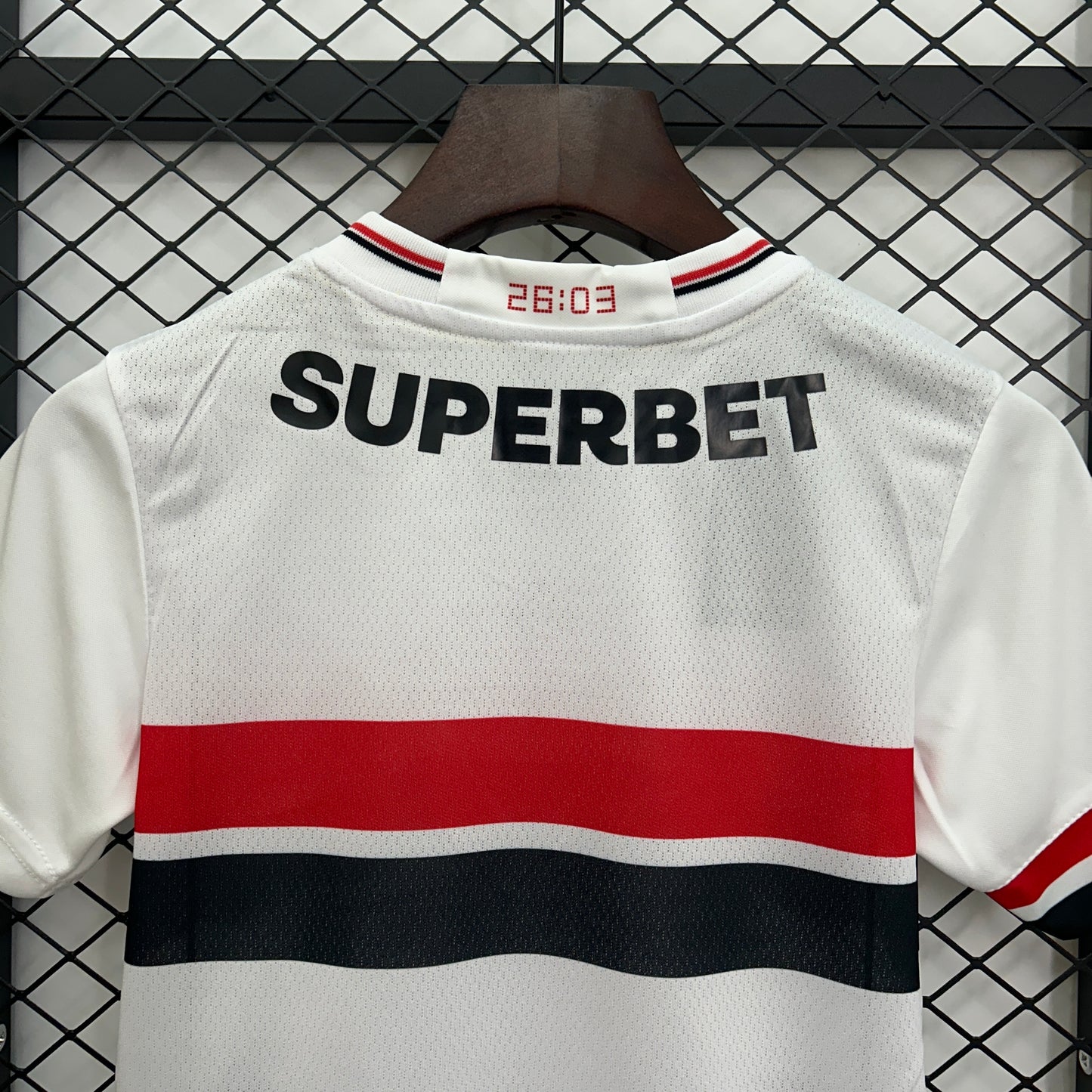 25/26 Sao Paulo Home Kids Size Jersey