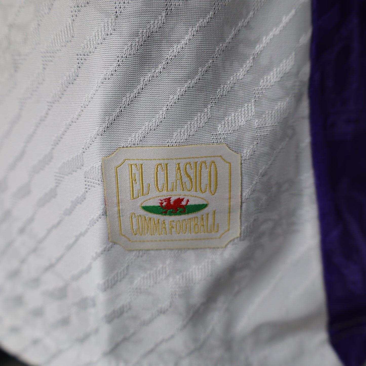 Real Madrid Gareth Bale COMMA Special Edition Authentic Jersey