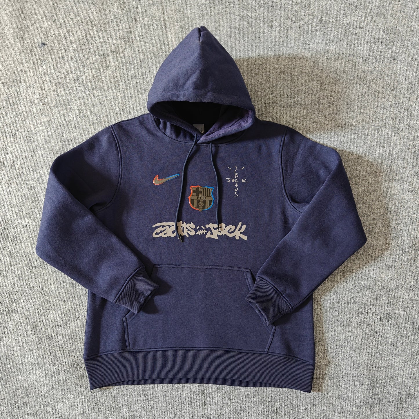 Cactus Jack FC Barcelona Hoodies 2