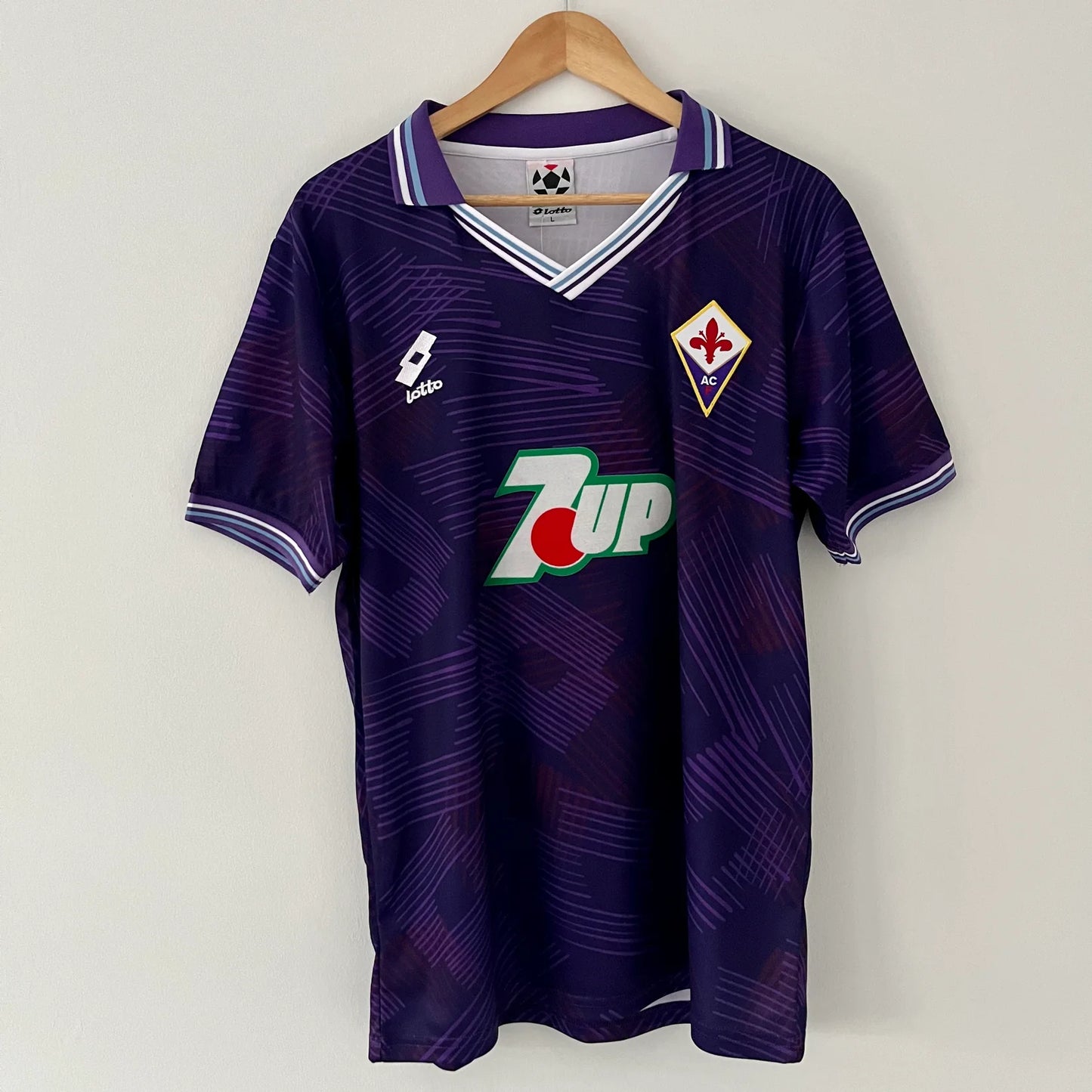 Retro Fiorentina Shirt 1991-93 Home Jersey