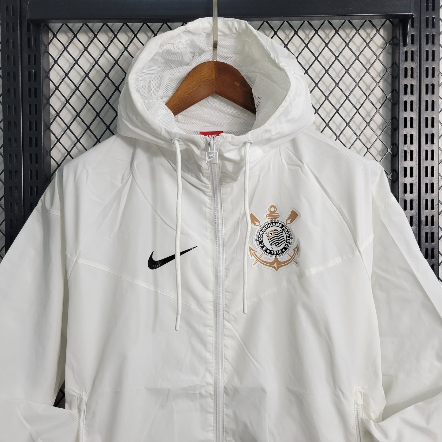 2023/24 Corinthians White Windbreaker