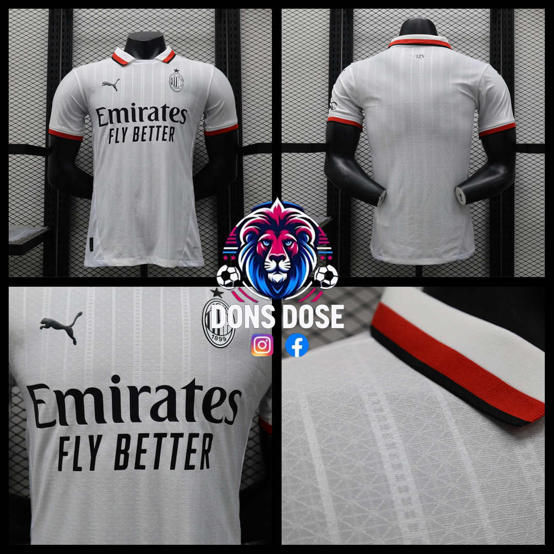 24/25 AC Milan Away Player Jersey