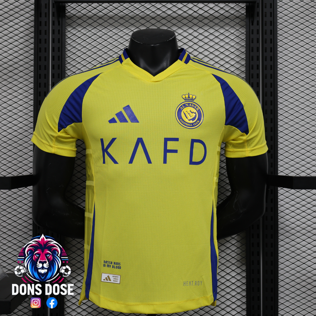 24/25 Al Nassr Home Player Jersey