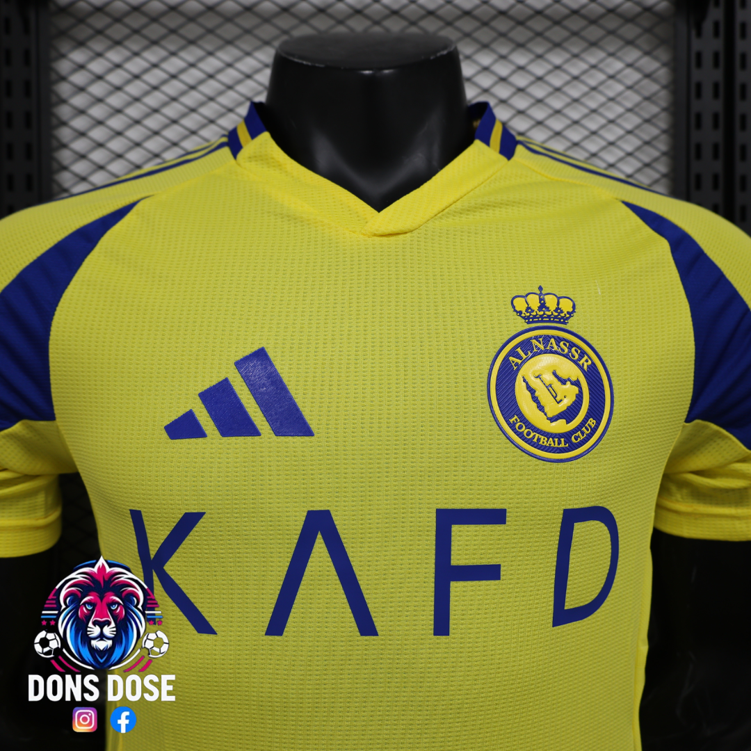 24/25 Al Nassr Home Player Jersey